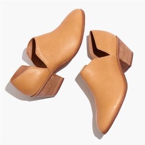 Madewell The Gloria Shoe Boot in Leather - Desert Camel - Size 7